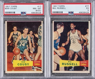 1957/58 Topps Basketball Complete Set (80)